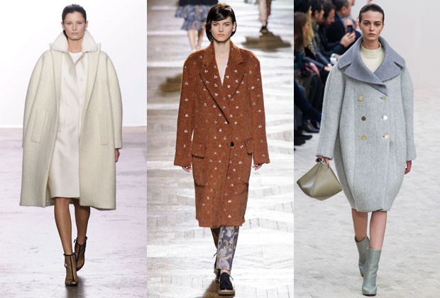 Material do casaco faz toda a diferença para criar um look mais simples ou glamouroso (Foto: Reprodução)